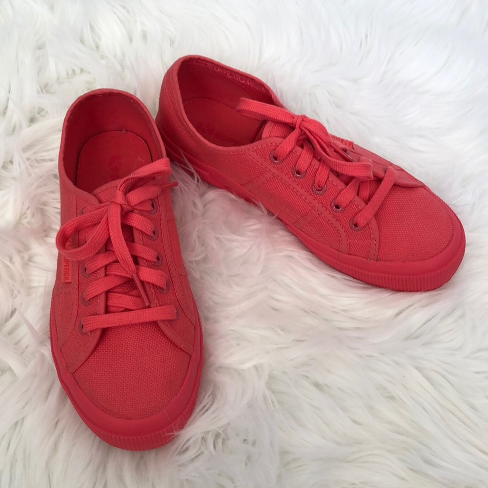 Pink Superga Sneakers
